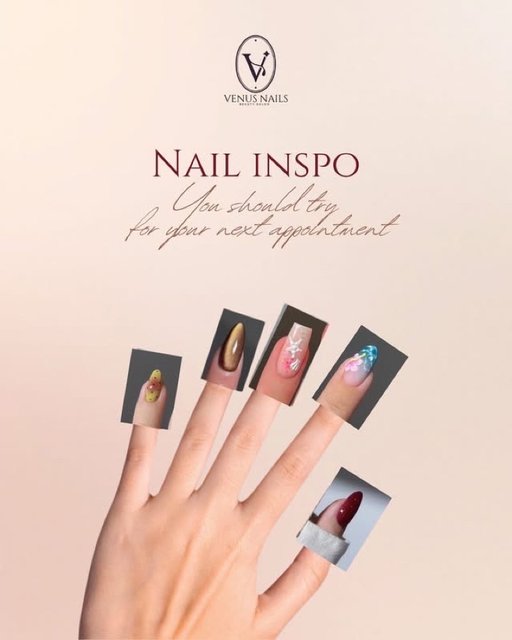 Powder dip ombre nails - Venus Nails & Spa