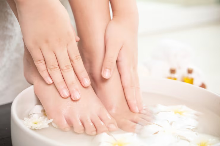 Luxury pedicure service in Columbia SC at Venus Nails & Spa